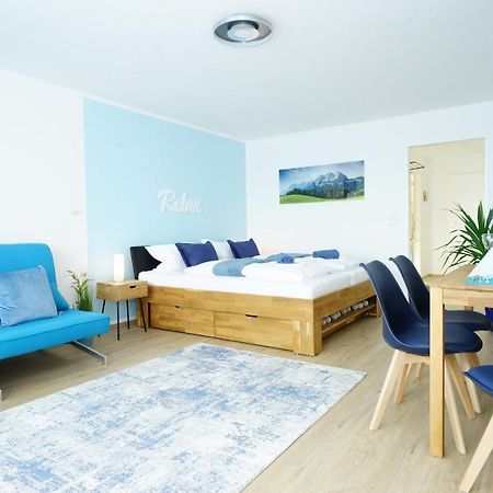 Relax - Blue Mit Pool Und Sauna Scheidegg Eksteriør bilde