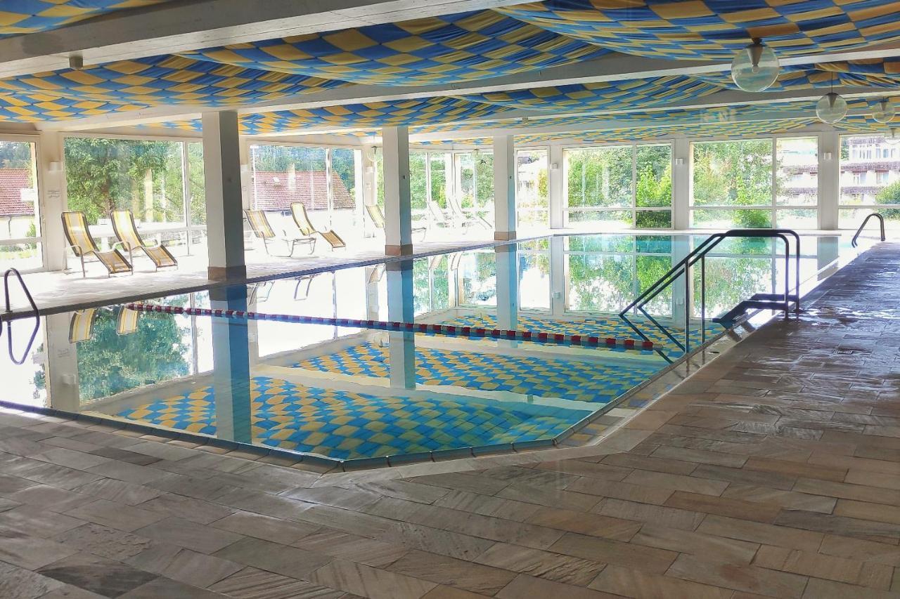 Relax - Blue Mit Pool Und Sauna Scheidegg Eksteriør bilde