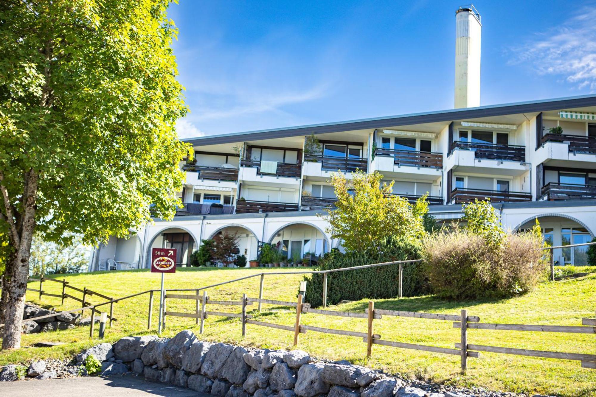 Relax - Blue Mit Pool Und Sauna Scheidegg Eksteriør bilde